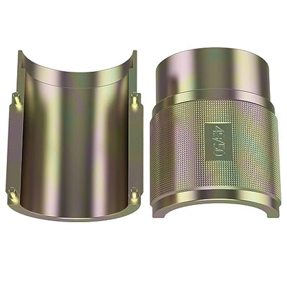 Moker Fork Seal Driver 49-50mm，Motorcycle Fork Oil Seal Driver Tool，Split Design， Helps to Insert a New Seal into a Fork Without Damage