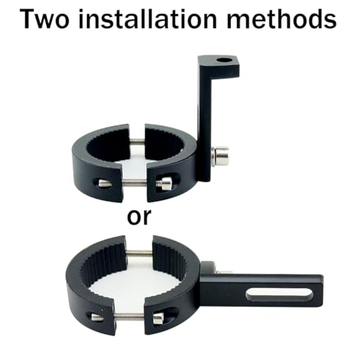 Motorcycle Spotlight Mount Brackets, Motorbike Tube Clamp Turn Signal Mounting Clamp Fog Light Holder for 1.5"-2.36" ATV UTV Roll Bar (2 Pcs)