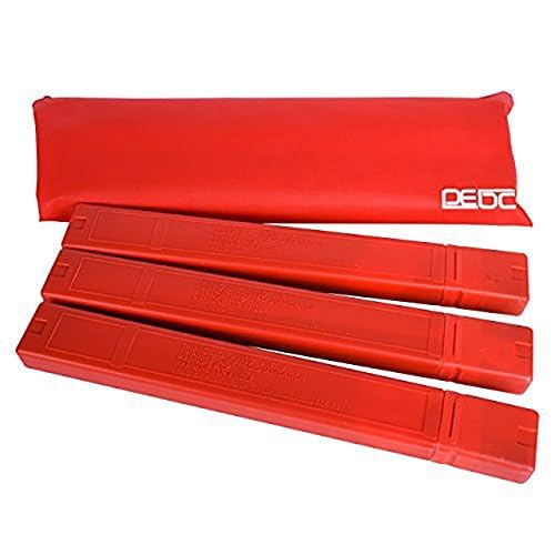 DEDC Warning Triangle, Foldable Safety Triangle, Triple Warning Kit, Warning Triangle Reflector, Roadside Hazard Sign, Triangle Symbol for Emergency with Storage Bag (3 Pack) - size: 3 Pack