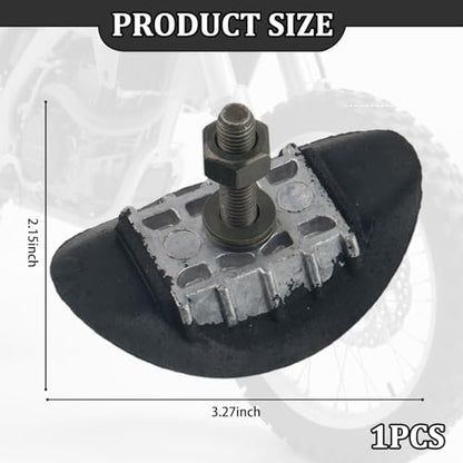 1.6" Motorcycle Rim Lock,Motorcycle Wheel Lock for Rim with Molded Rubber Block Avoids Damage to Inner Tubes,Professional Rims Dirt Bike Locks Motorcycles Accessories