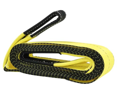 Mytee Products 2" X 20' Heavy Duty Recovery Tow Strap 16000 LB Break Strength Towing - size: 1 - Pack