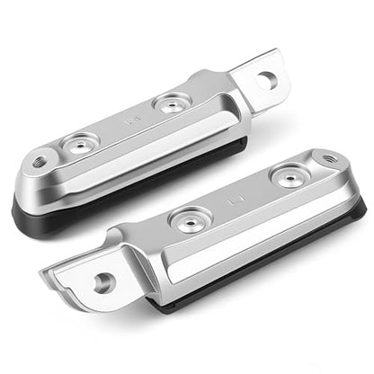 Motorcycle Footpegs Footrests Front Foot peg For Honda VTR1000 F VFR800 CB500 CB400 SF CB600 Hornet CBR600 CBR750F 1000F CB750 1300SF F2 F3 - color: Black#4