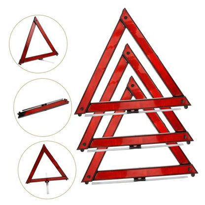 3pcs Reflective Tape Safety Triangle Road Emergency Kit Reflective Stripe