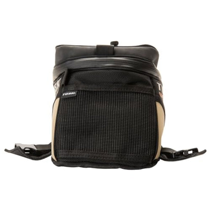 Tusk Off-Road Tusk Olympus Tank Bag Large Black/Tan For Kawasaki KLR650 Adventure ABS 2022-2024