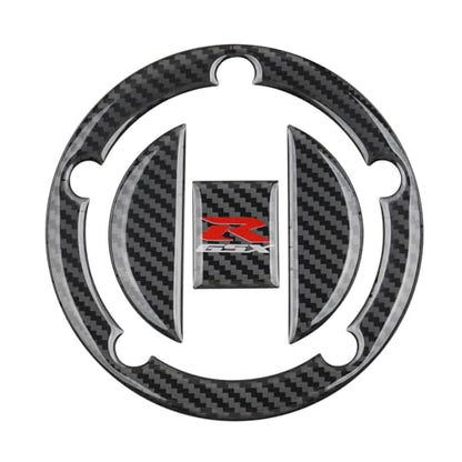 Motorcycle Tank Pad Fit for Suzuki GSXR600 GSXR750 GSXR1000 Anti Slip Carbon Fiber Pattern Fuel Tank Sticker Motorcycle Gas Tank Pad Protector (11BK) - size: 11BK
