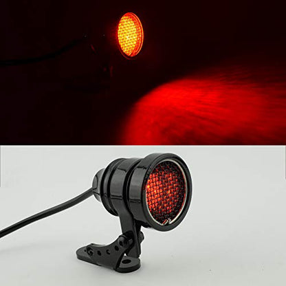 Motorcycle Integrated LED Motorcycle Rear Brake Stop Running Mini Bullet Tail Light Mounting Bracket For Custom Fender Cafe Racer Chopper