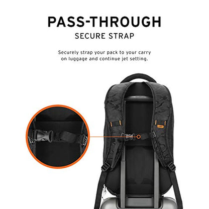 URBAN ARMOR GEAR UAG 24-Liter Backpack Lightweight Tough Weather Resistant Laptop Backpack, fits up to 16-inch, Standard Issue Black Midnight Camo - color: Standard Issue - Black Midnight Camo, size: 24-Liter
