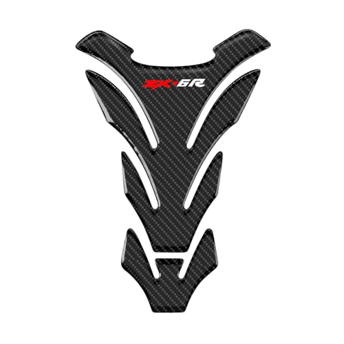 ZX6R Motorcycle Tank Pad Gas Tank Protector Compatible with Kawasaki ZX-6R ZX6R 636 3D Anti Slip Tank Pad Stickers Gas Oil Fuel Tank Pad Protectors - size: For ZX6R
