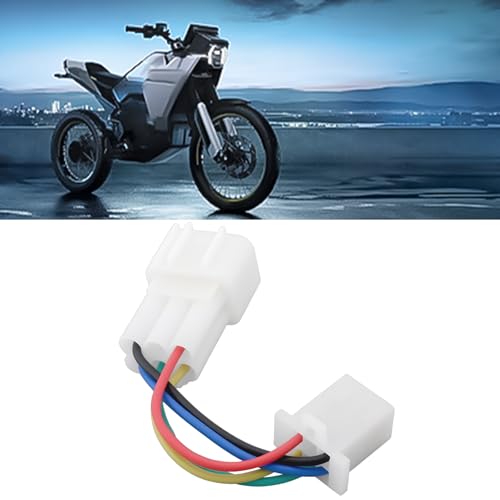 2Pcs 6Pin 5-Wire Motor Hall Adapter Cable Suitable for Most Electric Motorcycles