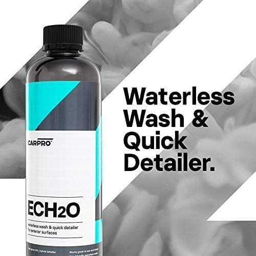 CARPRO ECH2O Waterless Wash, High Gloss Detail Spray, Rinse-Less Wash, and Clay Lubricant Concentrate - 4 Liter (135oz) - size: 135 Fl Oz (Pack of 1)