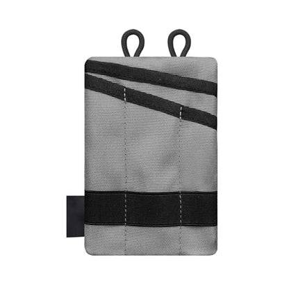 EDC Storage Pouch, Anti-Lost Outdoor Tactical EDC Kit Multi-Function EDC Tool Pouch - color: Gray