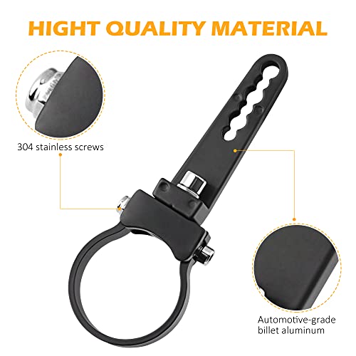 Tube Clamps Mounting Brackets ADTOPI 2’’ Bull Bar Roll Cage Light Bar Mounts for LED Bar Work Lamps Fog Lamps Off Road Lights Fit for UTV ATV Offroad Truck, 2pcs … - size: 2 Inch