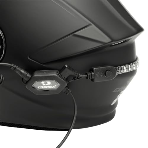 Castle X Illuminator Motorcycle, Bike, Snow Helmet LED Light Kit - 21 Vibrant Colors