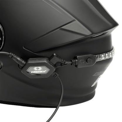 Castle X Illuminator Motorcycle, Bike, Snow Helmet LED Light Kit - 21 Vibrant Colors