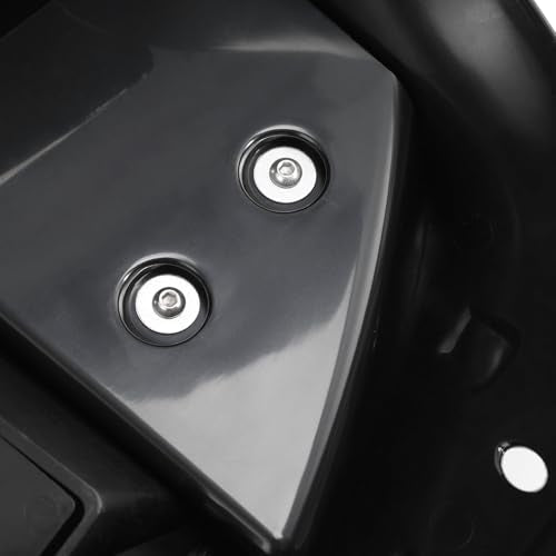 XFMT Motorcycle Lower Fairing Lower Vented Leg Fairing with 6.5" Speaker Pods & Grills Fit For Harley Davidson Touring Road King Street Glide Electra Glide 2014-2024, Vivid Black - color: W/ Speaker Pods For '14-'24