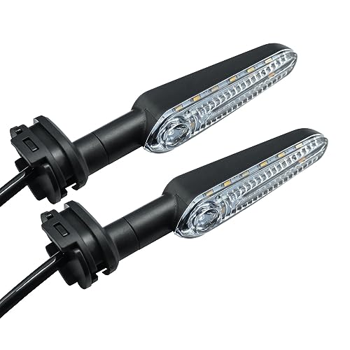 2PCS LED Turn Signal Lights Replacement for YAMAHA MT07 Tracer 700 XJ6 FZ6 MT09 900 MT10 YZF R1 R3 R6 R6S FZ6 FZ1 FZ Fazer FZ6R FZ07 FZ8 FZ09 TMAX MT-09