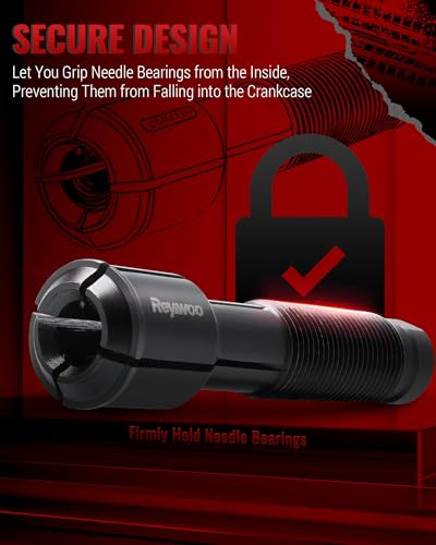 Reywoo Motorcycle Wheel Bearing Puller Tool Kit Compatible with Most Harley Davison Motorcycles from 2000, Wheel Bearing Removal and Installation Tool for 3/4" 1" 25mm Bearings - style: For Harley Davidson
