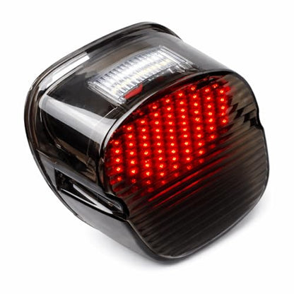 Eagle Lights Smoked Strobing LED Tail Light Upgrade for Harley Davidson Sportster/Softail/Touring/Dyna - color: Smoked