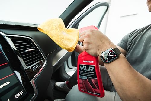 Mothers VLR Vinyl-Leather-Rubber Care, 1 gal. — Cleans, Conditions & Protects In One Step – pH Balanced Formula with Neatsfoot Oil & Lanolin To Protect Against Drying, Fading & Cracking (06522) - size: 1 Gallon