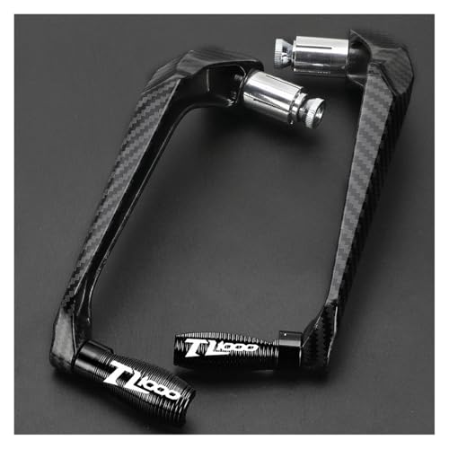 Handlebar Brake Clutch Lever Guard Motorcycle for Suzuki TL1000S TL1000R TL 1000 TL1000 S R 1997-2001 Handlebar Handle Guard Brake Clutch Levers Protector - color: Lever Guard black