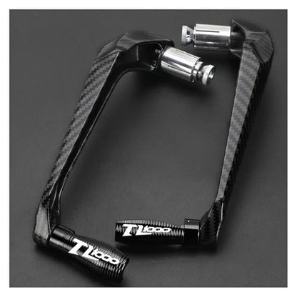 Handlebar Brake Clutch Lever Guard Motorcycle for Suzuki TL1000S TL1000R TL 1000 TL1000 S R 1997-2001 Handlebar Handle Guard Brake Clutch Levers Protector - color: Lever Guard black