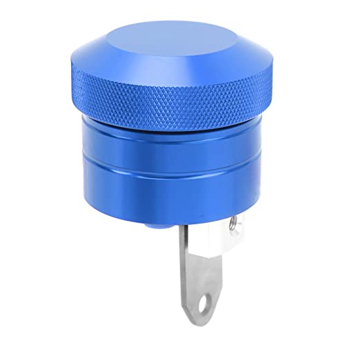 Dioche Universal Motorcycle Chain Oiler Lubricator System for, Easy Install for Smooth Ride (Blue)