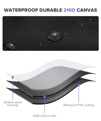 Motorcycle Cover,Car Accessories,Universal Rainproof Snowproof Motorcycle Cover Waterproof Outdoor,Powersports Vehicle Covers,Suitable for Most Heavy Duty Motorbike,Moped,Dirt Bike