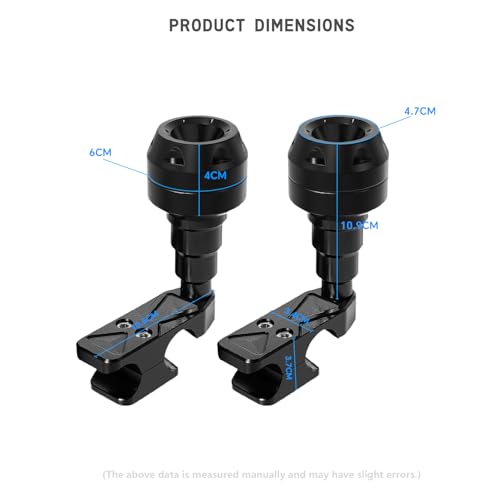 MFGZD for 450SR Motorcycle Frame Sliders Crash Protector Compatible with CFMOTO 450SR 450SR-S 450SS 450NK Frame Sliders Engine Guard Bar Crash Protector - size: For 450SR