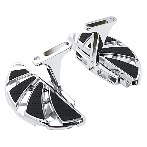 TCMT Rear Passenger Footboard Floorboard Fit For Harley Touring CVO Road King Electra Street Road Glide FLHTC FLHT FLTR FLHTCU FLHR FLHRC FLHRS FLHX FLHTCUTG FLHTK 1993-2025 - color: Passenger Footboard, size: Style B