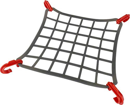 Small Cargo Net Elasto Net by Delta Cycle - Expandable Bungee Net with Hooks Stretches 2X in Size - Bike Cargo Net Keeps Your Gear Tightly in Place for Bikes & Kayaks - style: Elasto Net