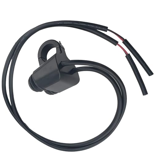 FainWan 12v 5A Motorcycle ATV Bike 7/8 inch 22mm Handlebar Dual Control Multifunctional Headlight Waterproof Switch Dangerous Brake Fog Light 2 in 1 Switch (Black)