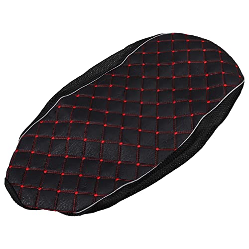 VICASKY Black Universal Motorcycle Seat Cover,3D Spacer Mesh Fabric Scooter Cushion Breathable Anti-Slip Moped Seat Cover for All-Weather Protection & Comfort Riding
