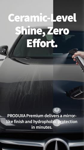 Premium Hydrophobic Waterless Car Detailer Spray-Ceramic Spray Wax, Paint Sealant, UV Protection | All-in-One Car Detailing Kit for Cars, Trucks, Motorcycles & RVs + 5 Microfiber Towels