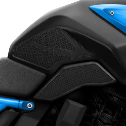 Motorcycle Tank Grip Protector Pads, Anti-Slip Honeycomb Design, Compatible with Suitable for Suzuki GSX-8S 2023- GSX-8R 2024- (Black) - color: Black