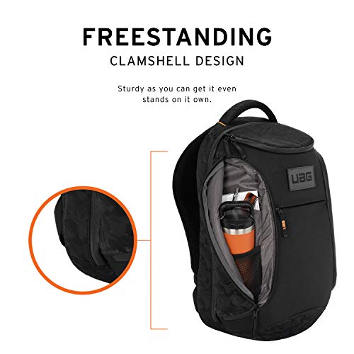 URBAN ARMOR GEAR UAG 24-Liter Backpack Lightweight Tough Weather Resistant Laptop Backpack, fits up to 16-inch, Standard Issue Black Midnight Camo - color: Standard Issue - Black Midnight Camo, size: 24-Liter