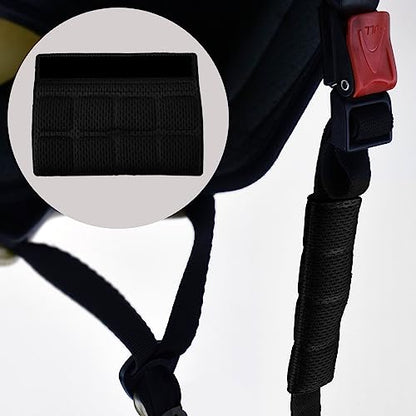JHFGJGH 2 Set Cycle Helmet Pads, Universal Foam Pads for Motorcycle Bike Cycling Helmet (Black) - color: Black