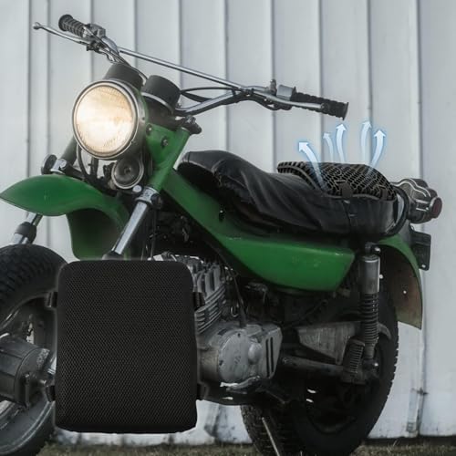 Motorcycle Seat Cushion for KTM 390 Adventure R 2025 Breathable and Anti-sweltering Gel Seat Cushion Shock-Absorbing Elastic Comfort Cushion Motorcycle