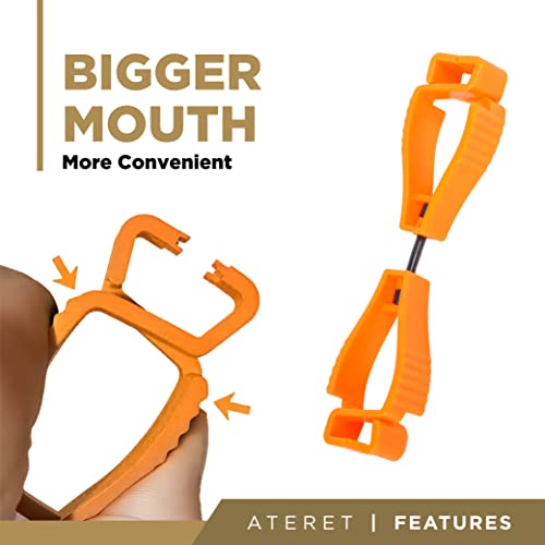 ATERET Gloves Clips for Work Gloves, Gloves Holder For Work, Construction, Outdoor - size: 50-Pack