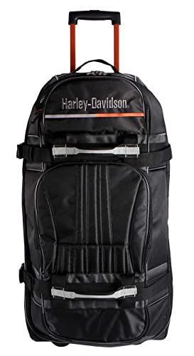 Harley-Davidson 33" On Tour Wheeling X-Large Duffel Bag - Midnight (33") - size: 33"