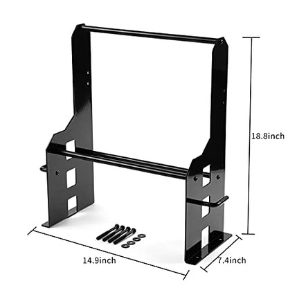 Heavy-Duty Detach Depot Wall Rack/Tour Trunk Pack/Garage Detachables Storage Luggage Rack for Harley Touring Road King, Road Glide, Electra Glide, Street Glide Models (Classic) - style: Classic
