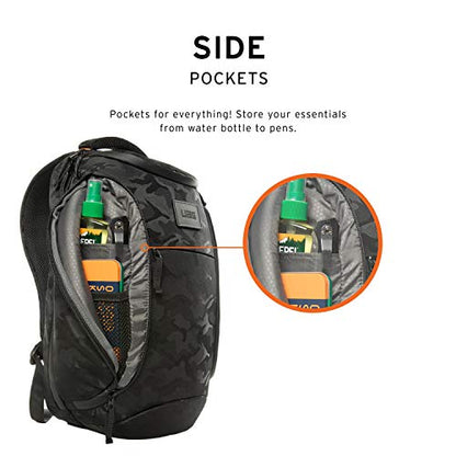 URBAN ARMOR GEAR UAG 18-Liter Backpack Lightweight Tough Weather Resistant Laptop Backpack, fits up to 13-inch, Standard Issue LE Black Midnight Camo - color: Standard Issue - Black Midnight Camo, size: 18-Liter