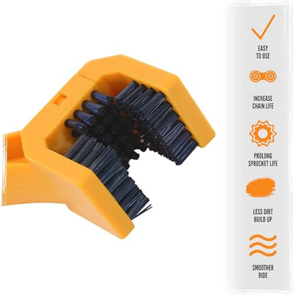 Tru-Tension | Premium Bicycle Brush Kit | Suitable for All Road, Mountain & Race Bikes | Bicycle Tools & Accessories | 3 Piece Bicycle Kit - size: 3 Count (Pack of 1)