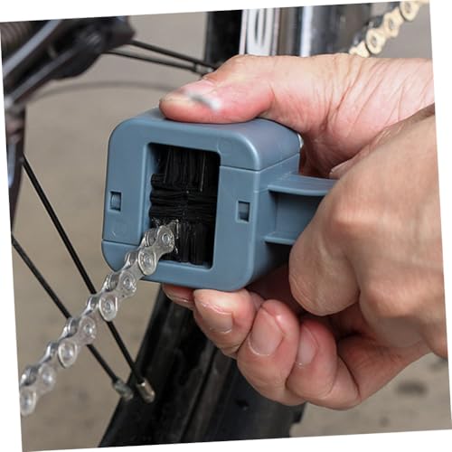 Ciieeo Bike Chain Cleaner Brush Set Professional Motorcycle and Bicycle Chain Brush Portable Sturdy Cleaning Tool for Mountain Bike Maintenance