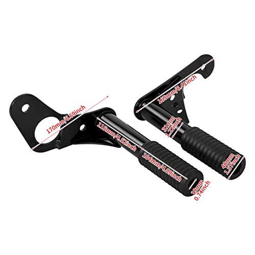 Passenger Peg Crash Bar Frame Slider Fit for Harley Softail Street Bob Low Rider 2018-2022