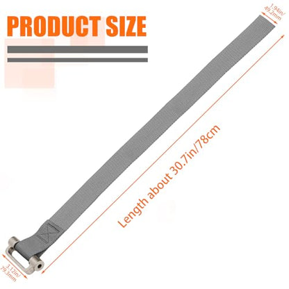 Oil Filter Strap Wrench - 1/2" Drive Filter Strap Wrench for Replace Auto Truck RV Motorcycle Oil Filter and Water Filter