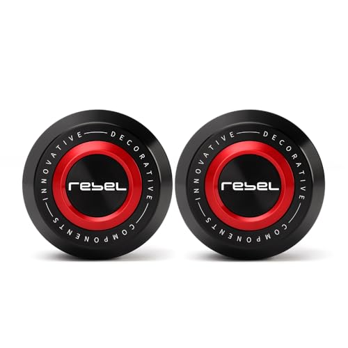 Motorcycle Frame Sliders Crash Bar Protector Compatible with H.onda Rebel 500 2017-2024 2025 | No Cut Aluminum Engine Guard Shield Falling Protection CMX500 CMX 500 Accessories (red) - color: red
