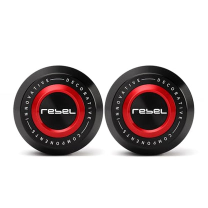 Motorcycle Frame Sliders Crash Bar Protector Compatible with H.onda Rebel 500 2017-2024 2025 | No Cut Aluminum Engine Guard Shield Falling Protection CMX500 CMX 500 Accessories (red) - color: red