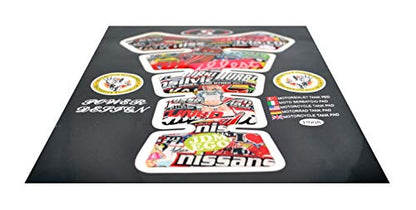 3D Hella Motorcycle Vinyl Gel Gas Tank Pad Protector Decal and Sticker Tankpad (New Generation Silicone-Based Adhesive) - color: RED4