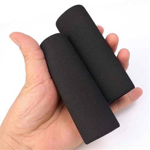 Motorcycle Handlebar Grips Motorcycle Anti Vibration Handle Cover Bar Foam Comfort Slip Over Grips Universal Heat Shrinkable Grip Handlebar Sleeve - color: 2 pcs