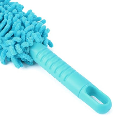 Flexible Car Cleaning Brush, Long Soft Microfiber Wheel Detailing Tool Interior Exterior Wash Kit Multipurpose Automotive Cleaning Accessories